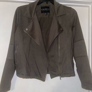 Plus Size Olive Green Forever 21+ Blazer